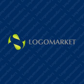 Sと球とネガティブのロゴ