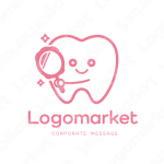 清潔感と輝きと安心のロゴ