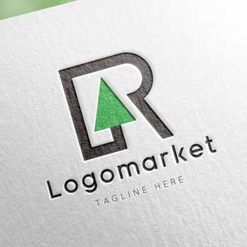 Rとrと木のロゴ