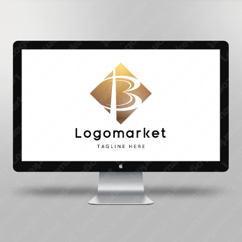 Bとbと菱形のロゴ