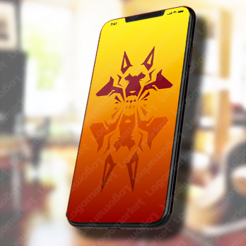 冥界と犬とケルベロスのロゴ