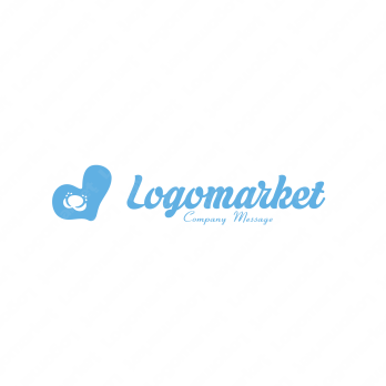 犬とdとかわいいのロゴ