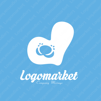 犬とdとかわいいのロゴ