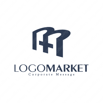 信頼性と安心と建物のロゴ