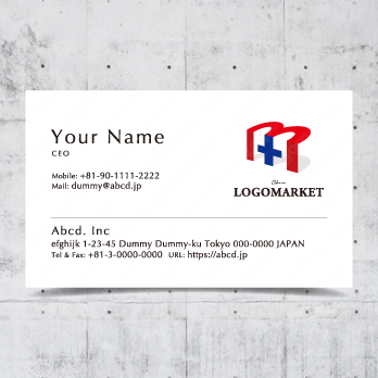 信頼性と安心と建物のロゴ