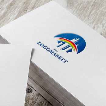 Aとaと虹のロゴ