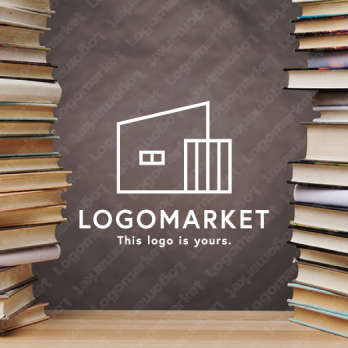 平屋と一軒家とミニマルのロゴ