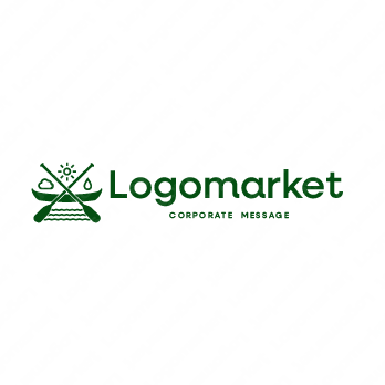 自然と調和と信頼のロゴ