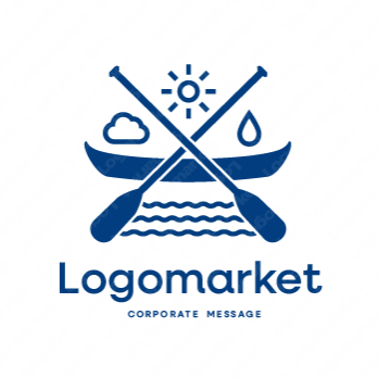 自然と調和と信頼のロゴ