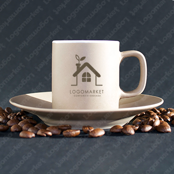 ハウスと自然と温もりのロゴ