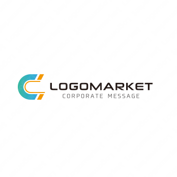 未来感と先進性とテクノロジーのロゴ