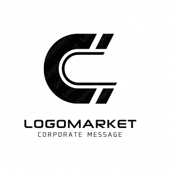 未来感と先進性とテクノロジーのロゴ