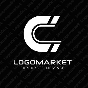 未来感と先進性とテクノロジーのロゴ