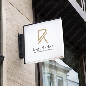 シンプルとモダンとスタイリッシュのロゴ