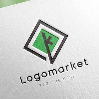 Kとkと木のロゴ