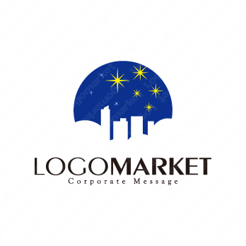 星と都市とアーバンシティーのロゴ