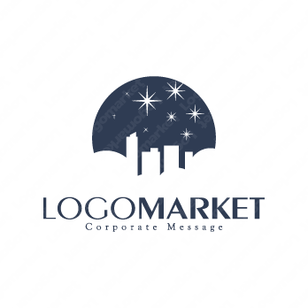 星と都市とアーバンシティーのロゴ