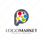 パフォーマンスとフキダシとアグレッシブのロゴ