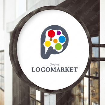 パフォーマンスとフキダシとアグレッシブのロゴ