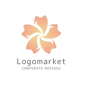 桜と和モダンとサクラのロゴ