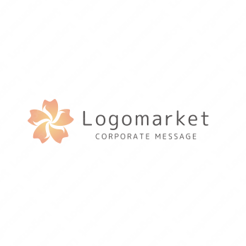 桜と和モダンとサクラのロゴ