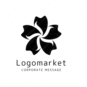 桜と和モダンとサクラのロゴ