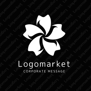 桜と和モダンとサクラのロゴ