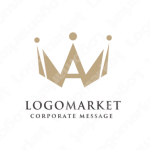 頂点と高級感とクラウンのロゴ