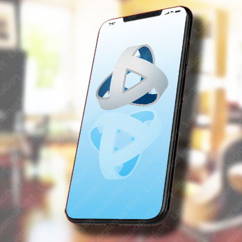 OとTと球のロゴ