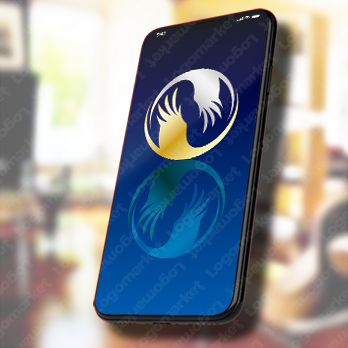 鳥と翼と鷹のロゴ