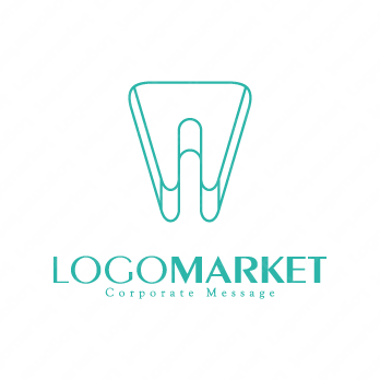 シンプルと洗練と信頼性のロゴ