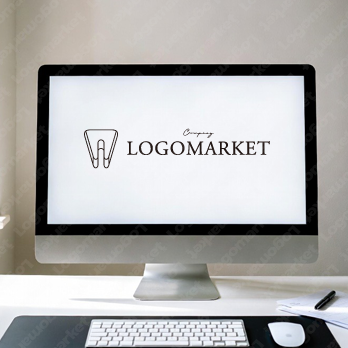 シンプルと洗練と信頼性のロゴ