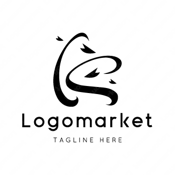 Kとkと桜のロゴ