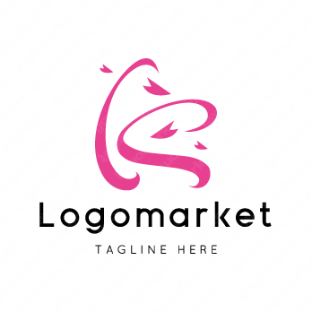 Kとkと桜のロゴ