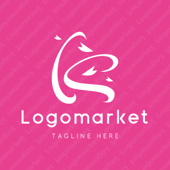 Kとkと桜のロゴ