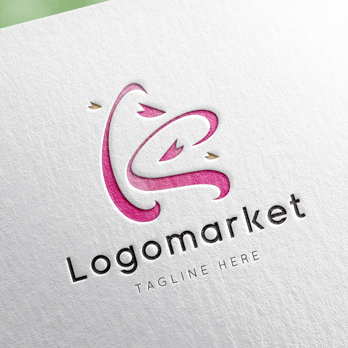 Kとkと桜のロゴ