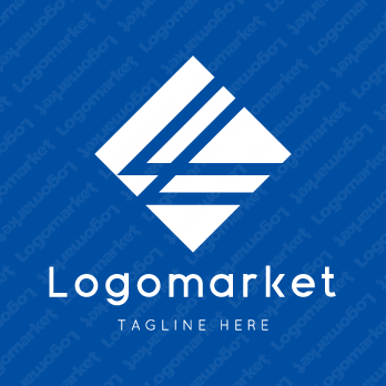 Lとlと菱形のロゴ