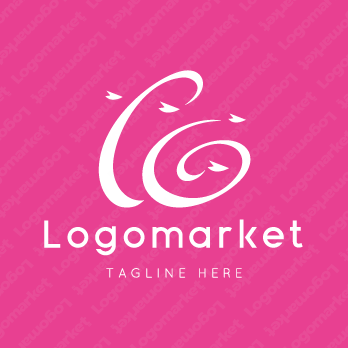 Kとkと桜のロゴ