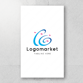 Aとaと虹のロゴ