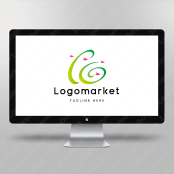 Kとkと桜のロゴ