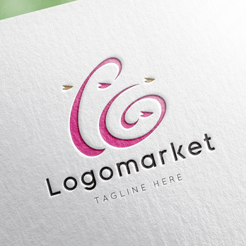 Kとkと桜のロゴ