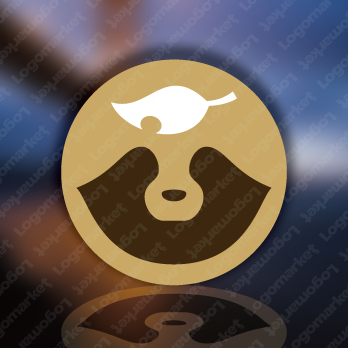 Aとaと虹のロゴ