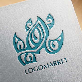 海亀とhonuとタートルのロゴ