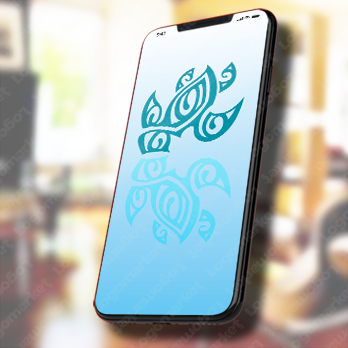 海亀とhonuとタートルのロゴ