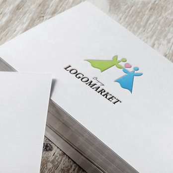 Aとaと虹のロゴ