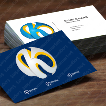 球とKとリングのロゴ