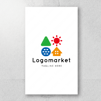 Aとaと虹のロゴ