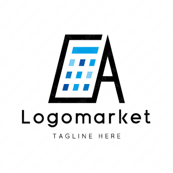Aと計算機と電卓のロゴ