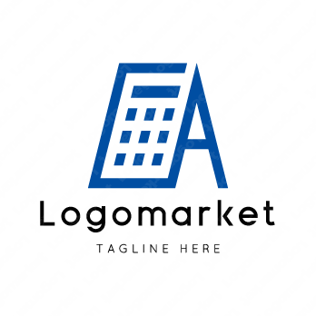 Aと計算機と電卓のロゴ