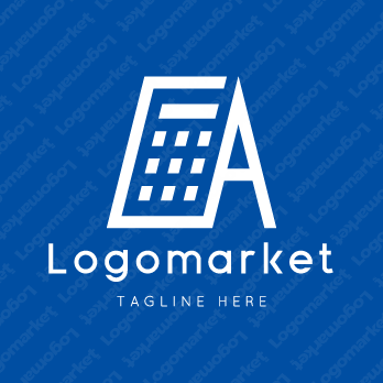 Aと計算機と電卓のロゴ